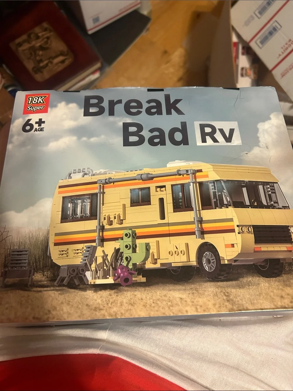 Break Bad RV Building Toy - Yellow Kids Toy Set